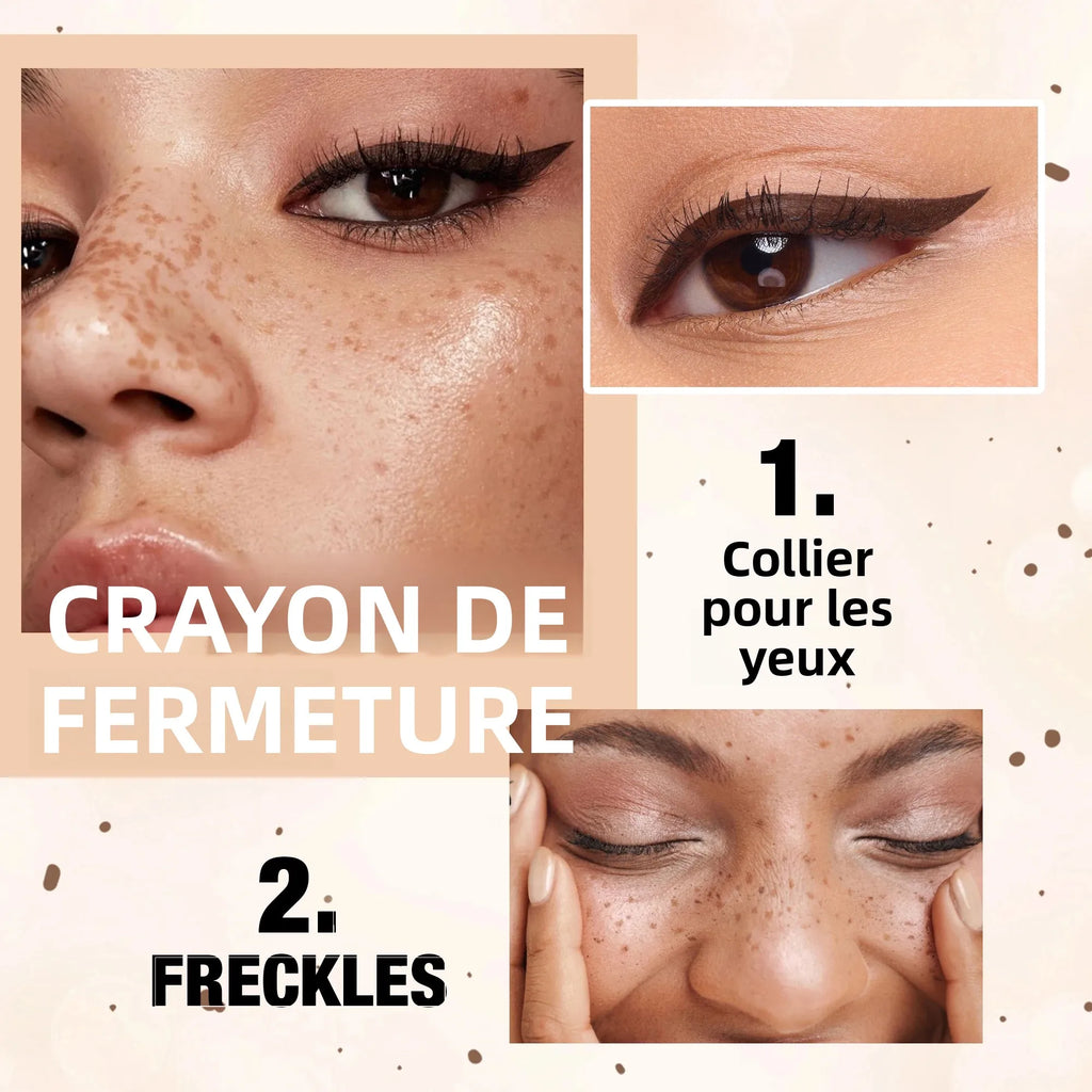 Stylo Taches de Rousseur ✨ Double Embout - Waterproof & Longue Tenue