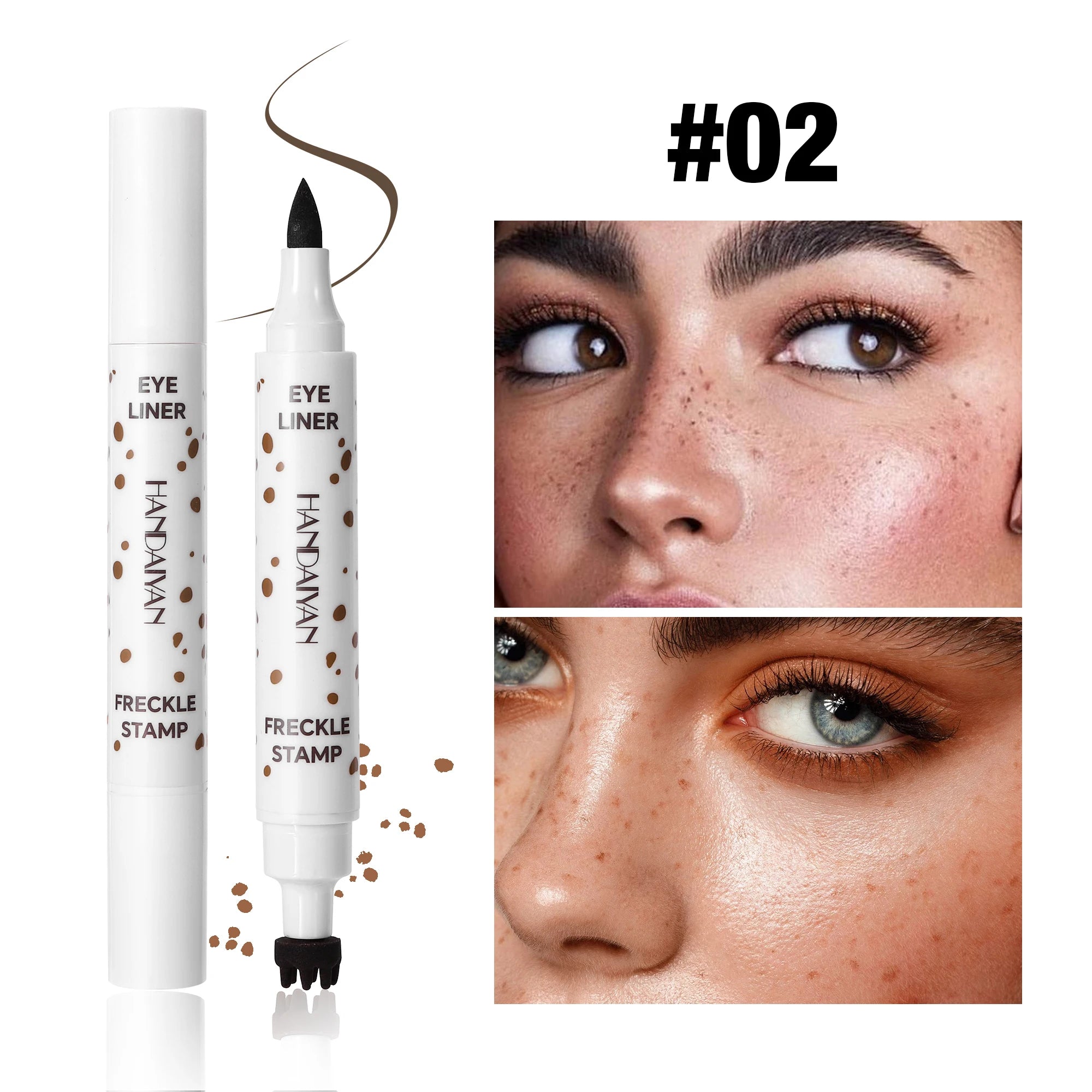 Stylo Taches de Rousseur ✨ Double Embout - Waterproof & Longue Tenue