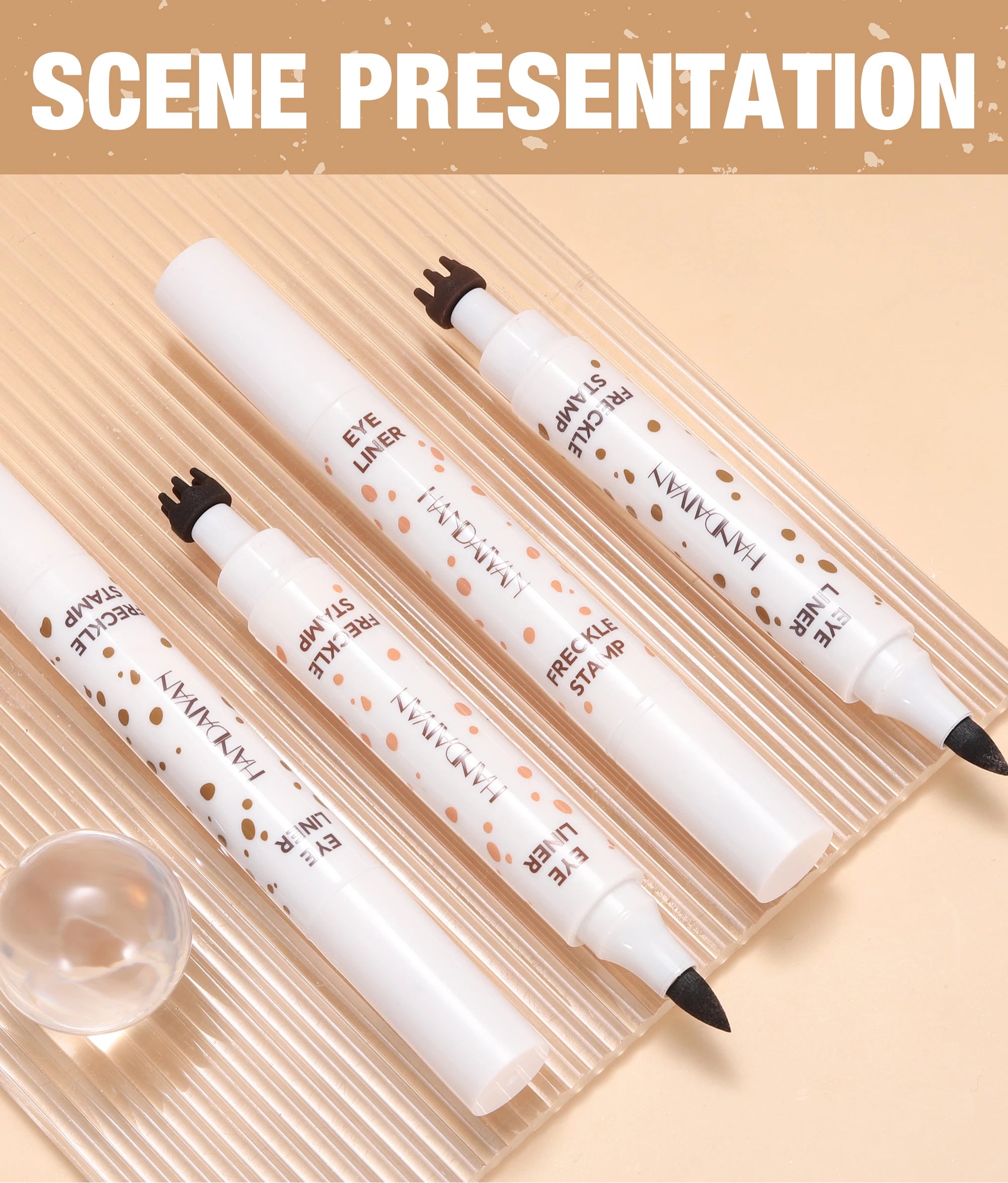 Stylo Taches de Rousseur ✨ Double Embout - Waterproof & Longue Tenue