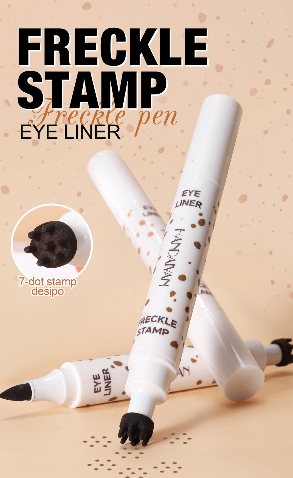 Stylo Taches de Rousseur ✨ Double Embout - Waterproof & Longue Tenue