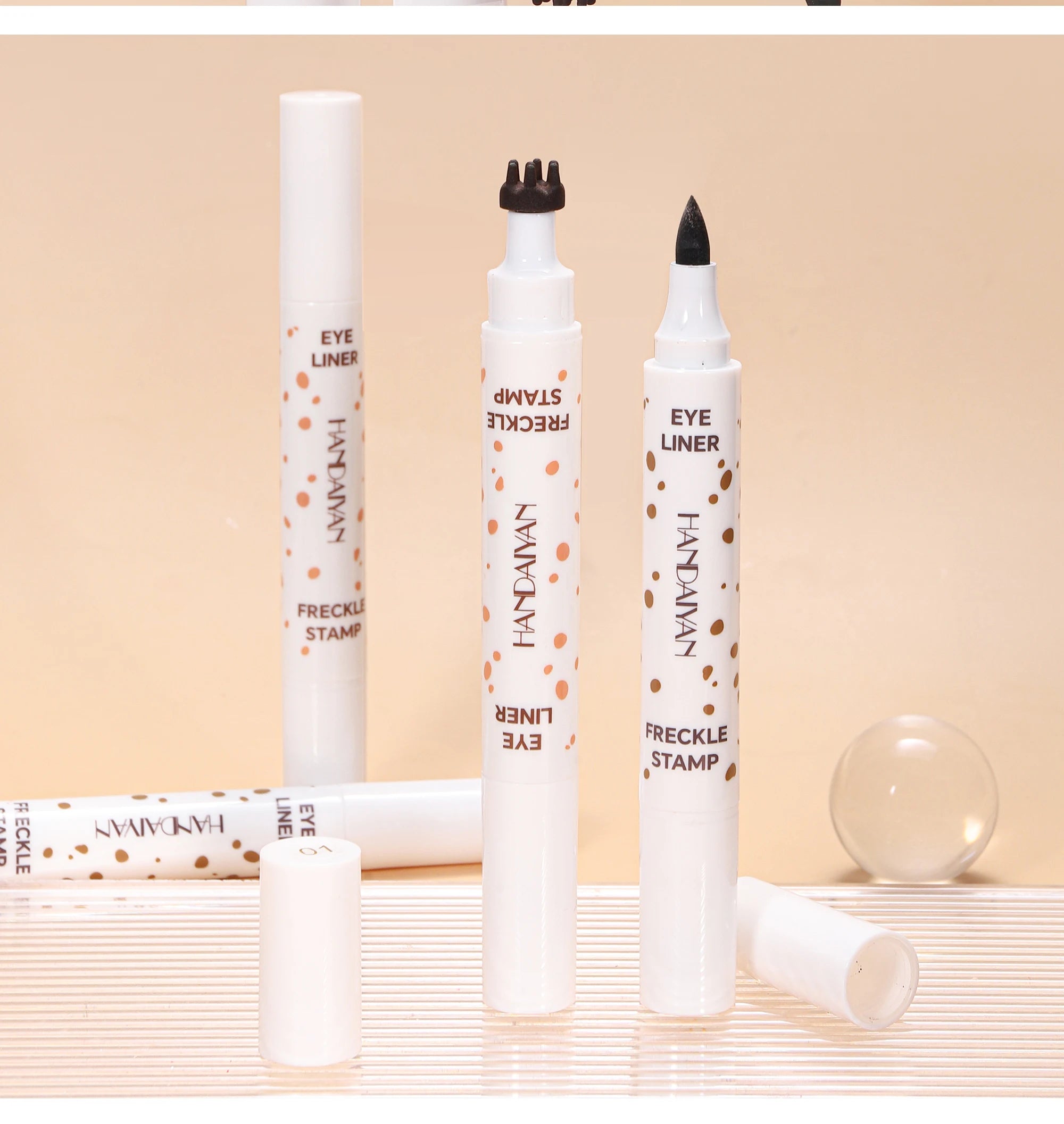 Stylo Taches de Rousseur ✨ Double Embout - Waterproof & Longue Tenue