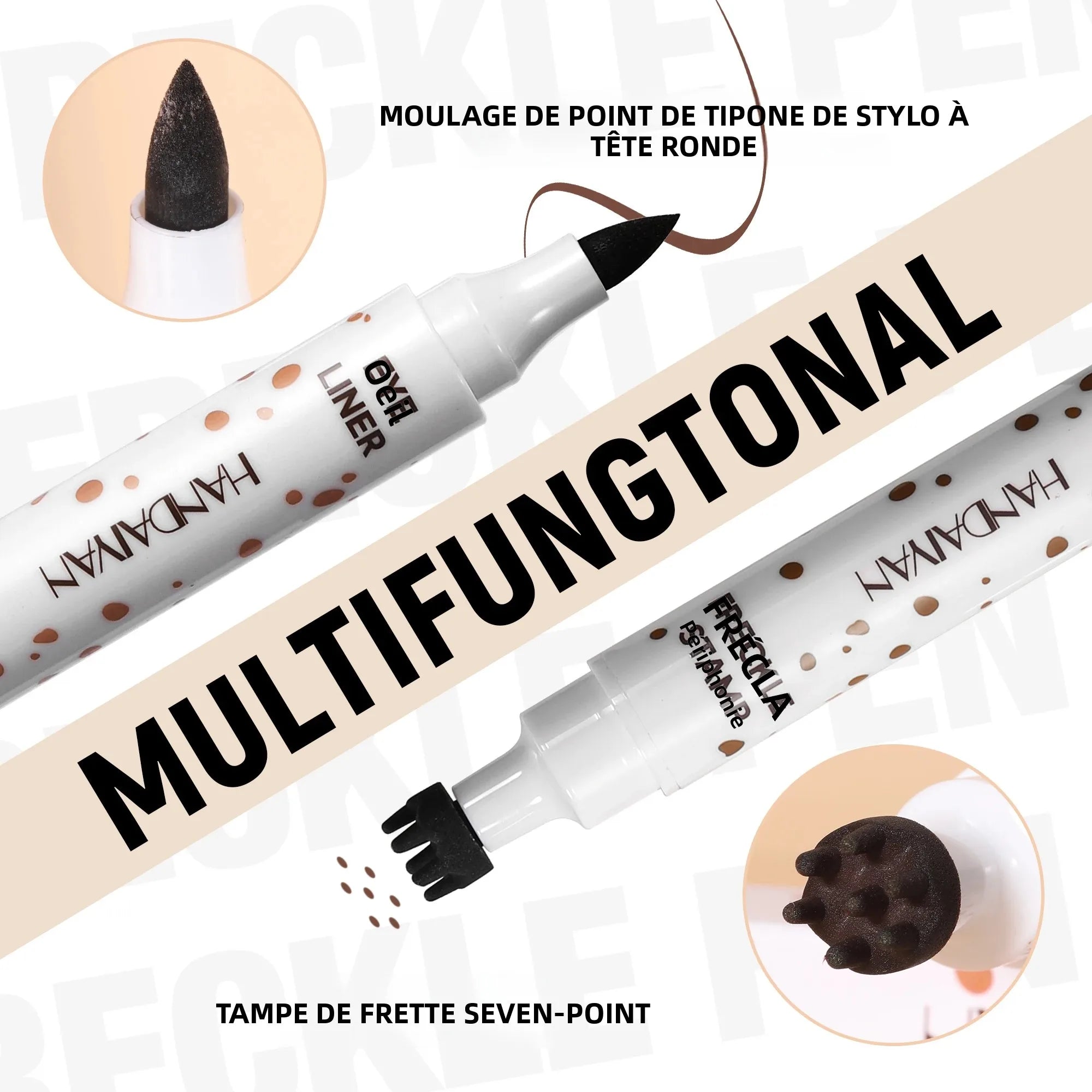 Stylo Taches de Rousseur ✨ Double Embout - Waterproof & Longue Tenue