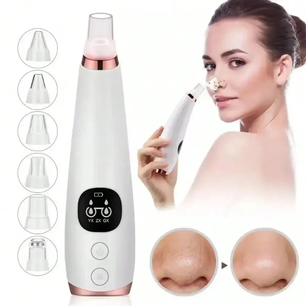 Aspirateur Points Noirs ✨ Rechargeable USB - Pores Nets Instantanément