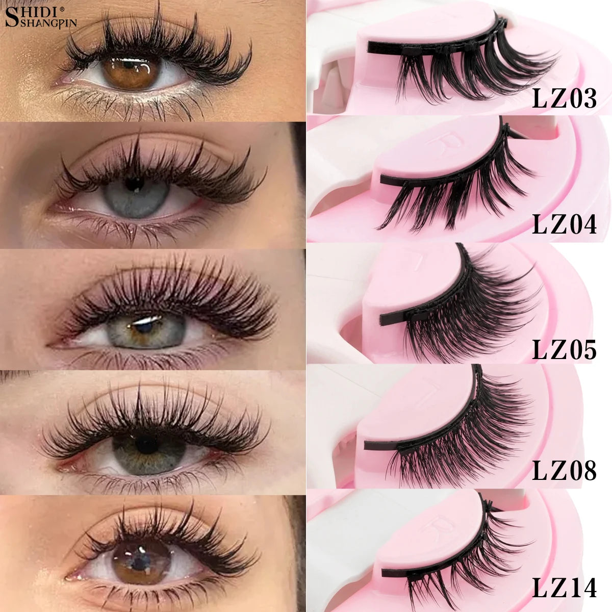 Faux Cils Magnétiques 3D ✨ Sans Colle - Effet Naturel