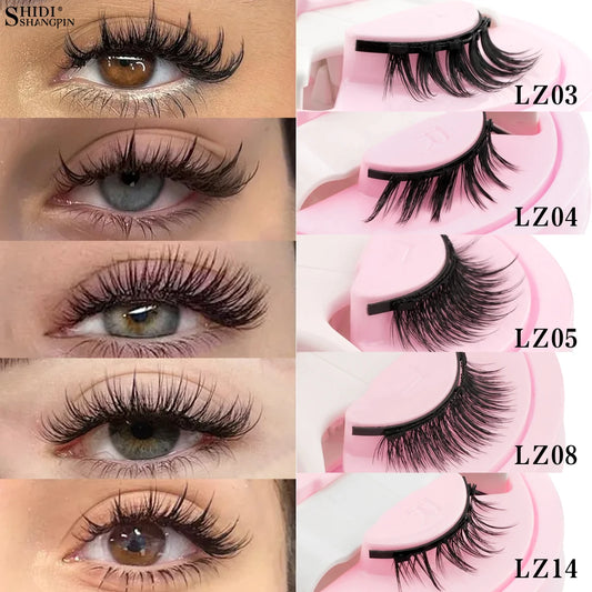 Faux Cils Magnétiques 3D ✨ Sans Colle - Effet Naturel